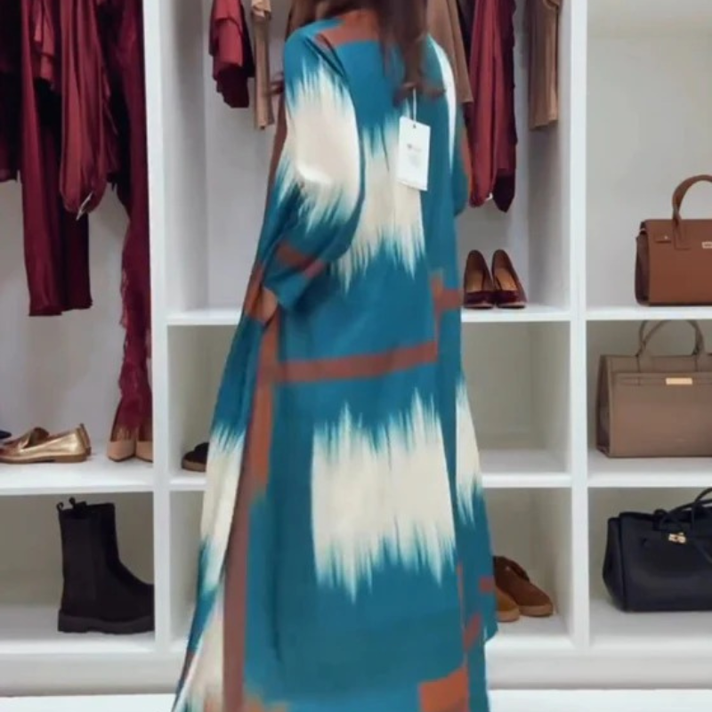 Cybele™- Mønstret Maxikjole