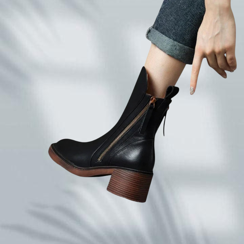 Cassandra™ - Ortopediske Lærstøvler