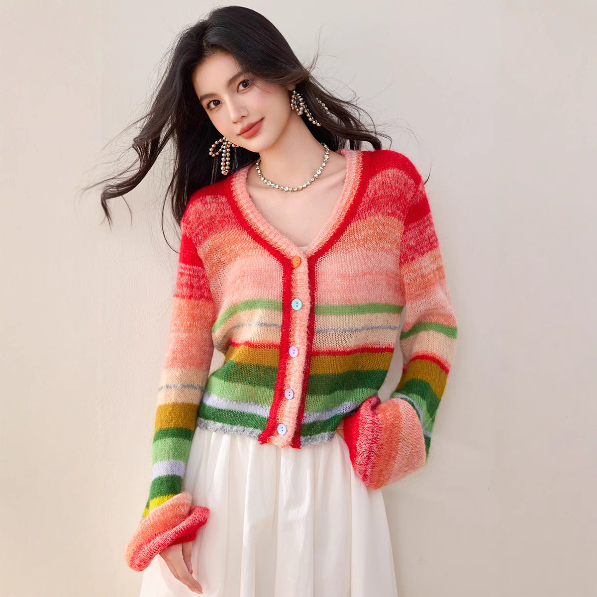 Anja™ - Koselig Vintercardigan