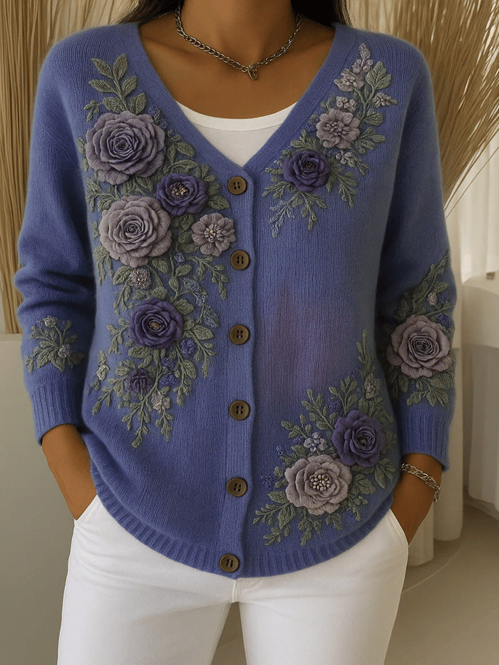 Erle™ – Blomstrete Cardigan