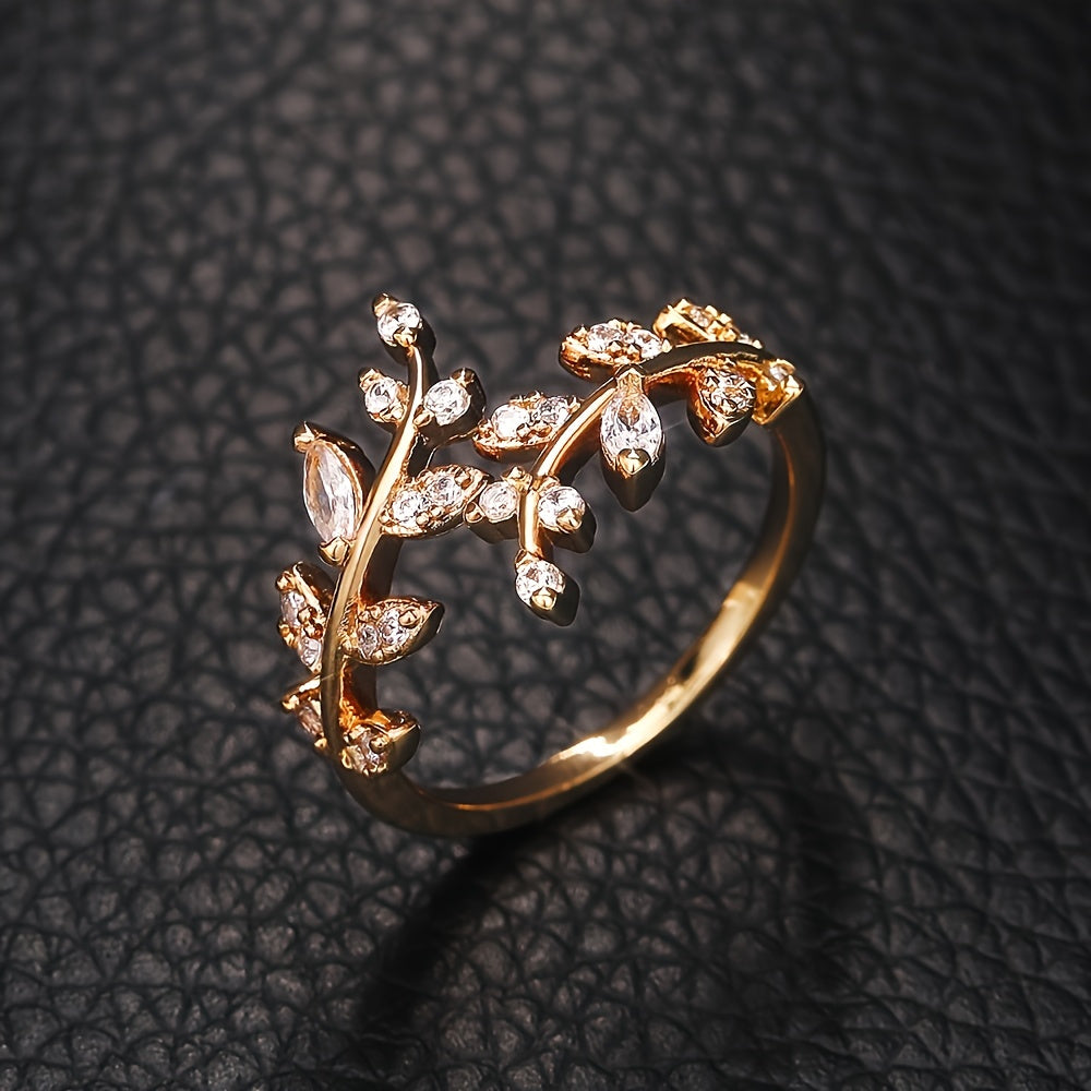 Elegant vinranke ring | Sammen mot brystkreft