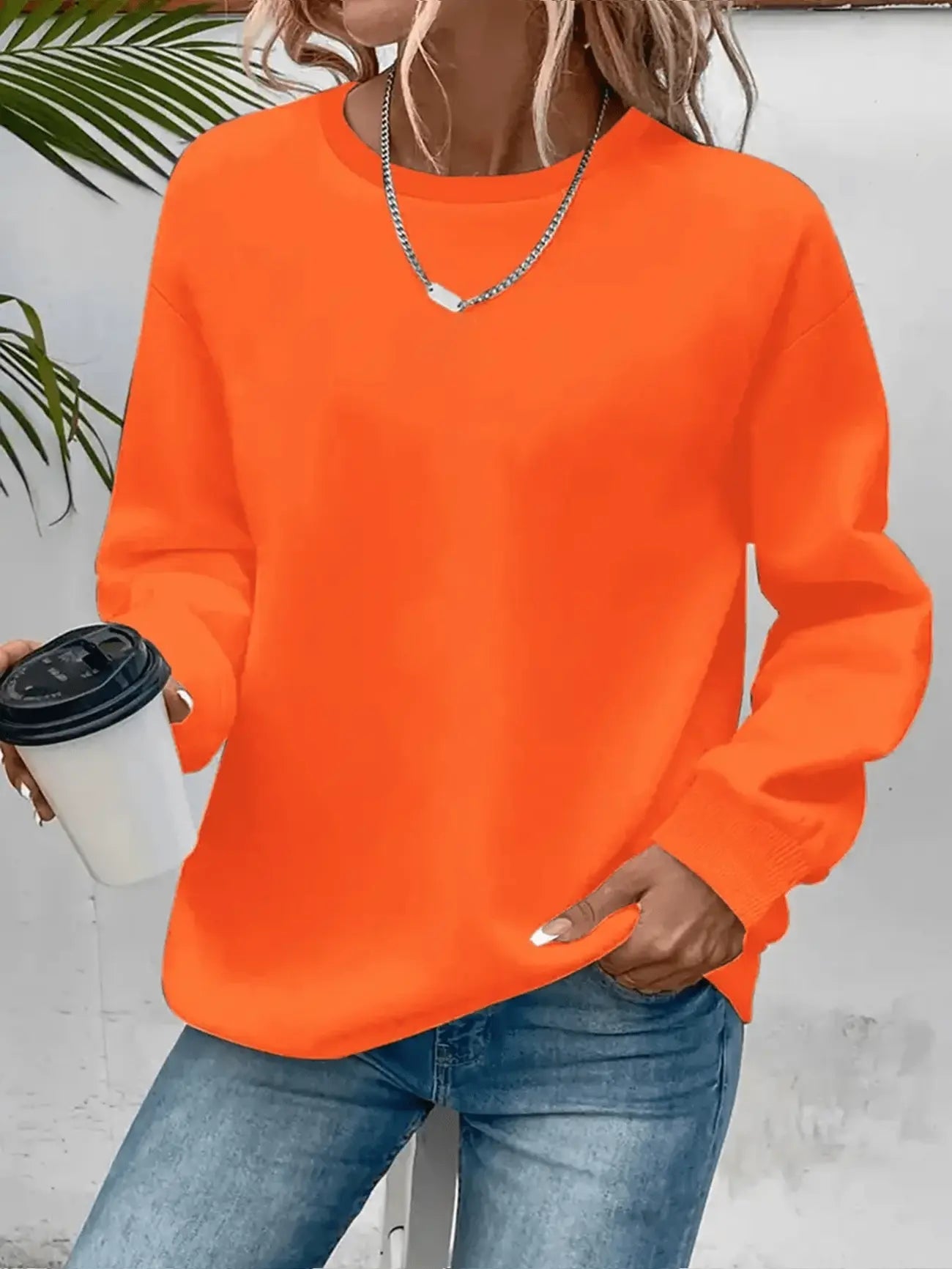 Enkel Komfort Sweatshirt | Sammen mot brystkreft