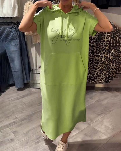 Sheeka™ – Avslappet Hettegenserkjole