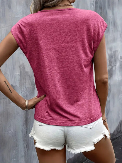 Hjerte Mønster T-skjorte | Sammen mot brystkreft