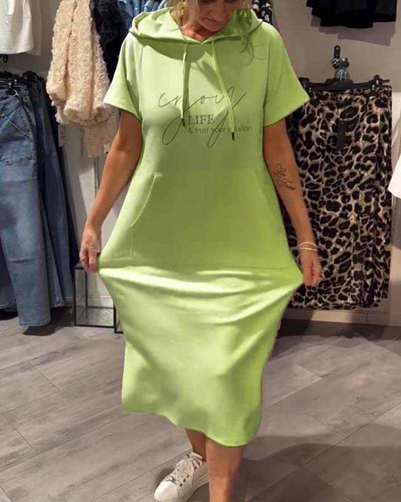 Sheeka™ – Avslappet Hettegenserkjole