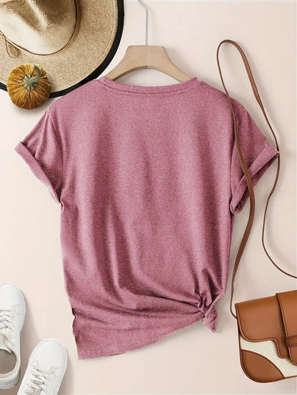 Farverig hjerte-T-skjorte | Sammen mot brystkreft