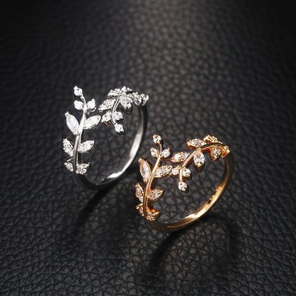 Elegant vinranke ring | Sammen mot brystkreft