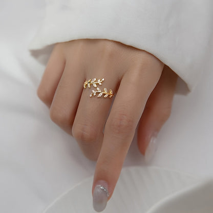 Elegant vinranke ring | Sammen mot brystkreft