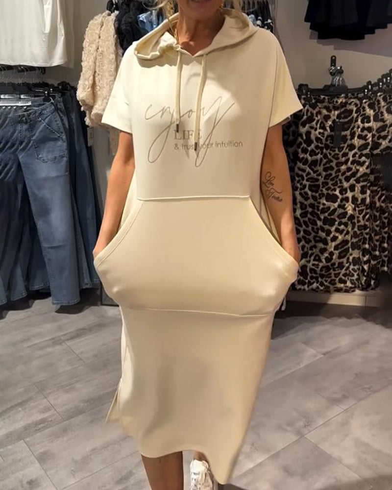 Sheeka™ – Avslappet Hettegenserkjole