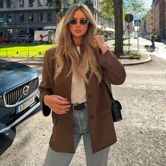 Asta™ - Vintage Semsket Blazer