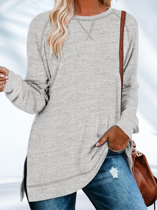 Alina™-Casual Tunika Sweatshirt