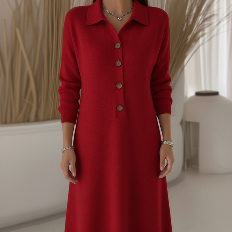 Roxanne™- Vinterstrikket kjole