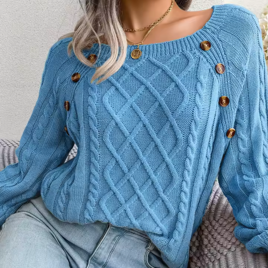 Calista™- Strikket Kabel Genser