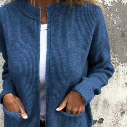 Geraldine™ – Varm Vintercardigan