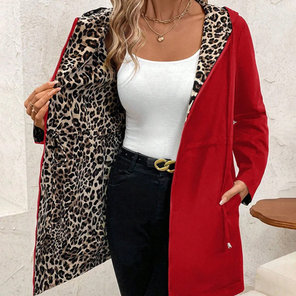 Demi™- Leopard Hettejakke