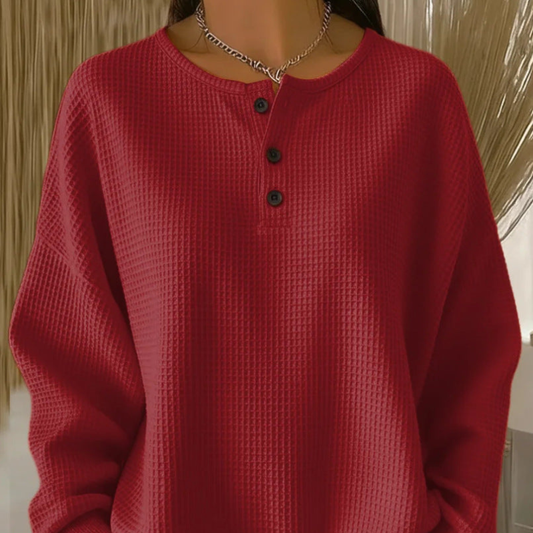 Becca™ - Avslappet Vaffeltopp