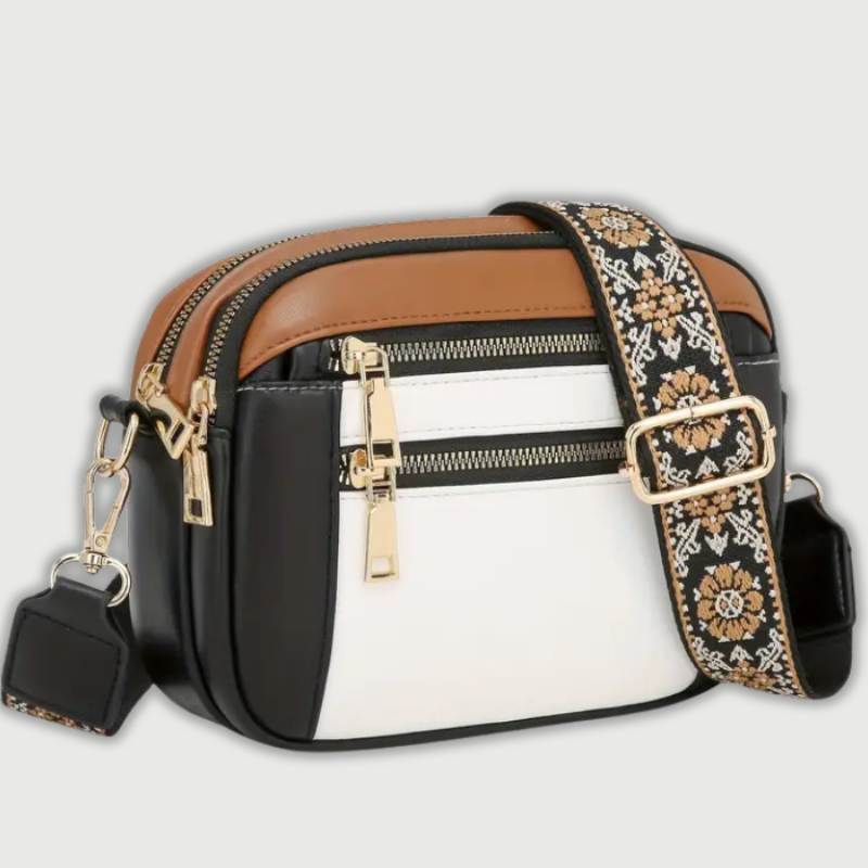 Claire™ - Vegansk Crossbody Veske i Skinn