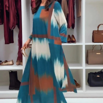 Cybele™- Mønstret Maxikjole