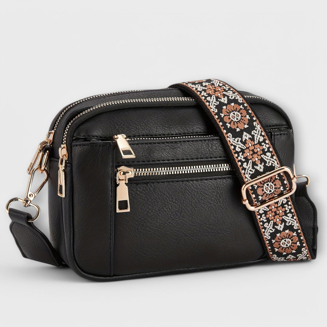 Claire™ - Vegansk Crossbody Veske i Skinn