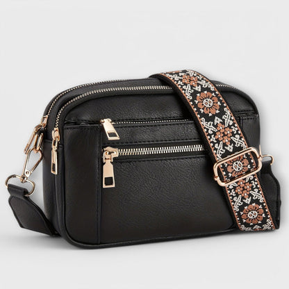 Claire™ - Vegansk Crossbody Veske i Skinn