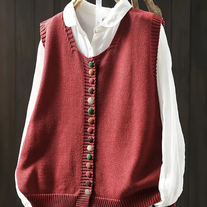 Dione™ - Ermeløs strikket vest