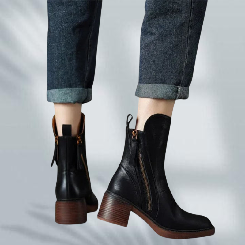 Cassandra™ - Ortopediske Lærstøvler