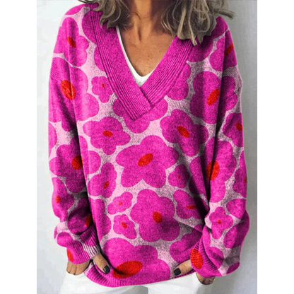 Grace™ - Koselig Trykt Genser