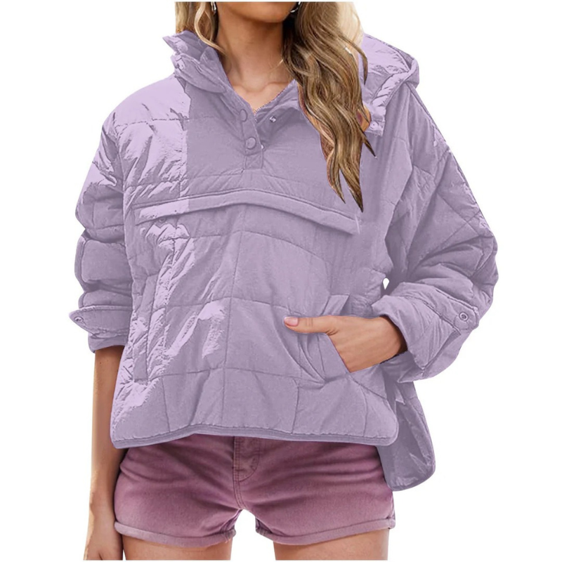 Deanna™- Overdimensjonert Hettejakke