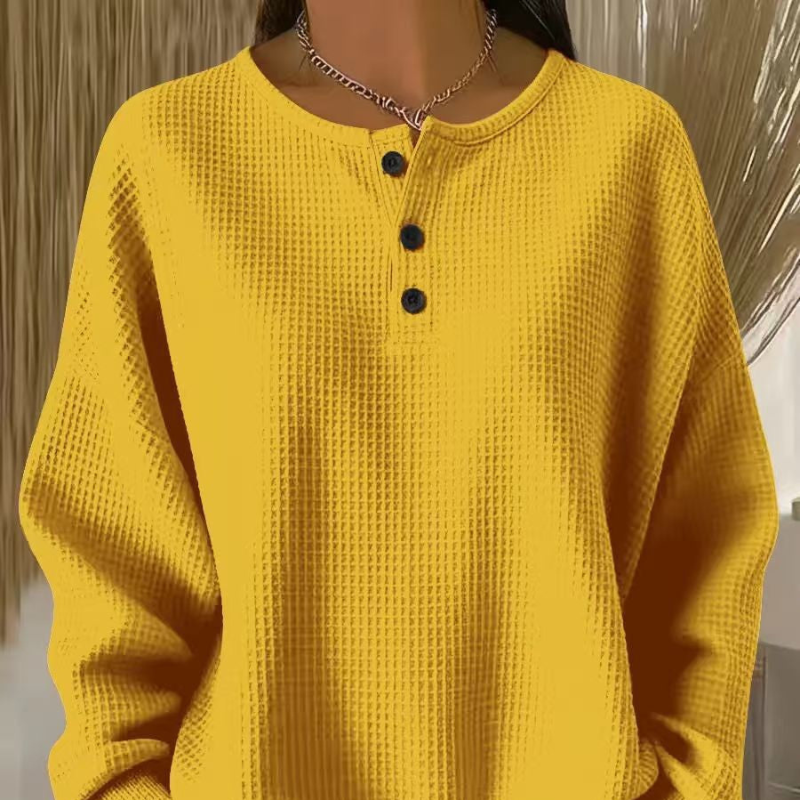 Becca™ - Avslappet Vaffeltopp