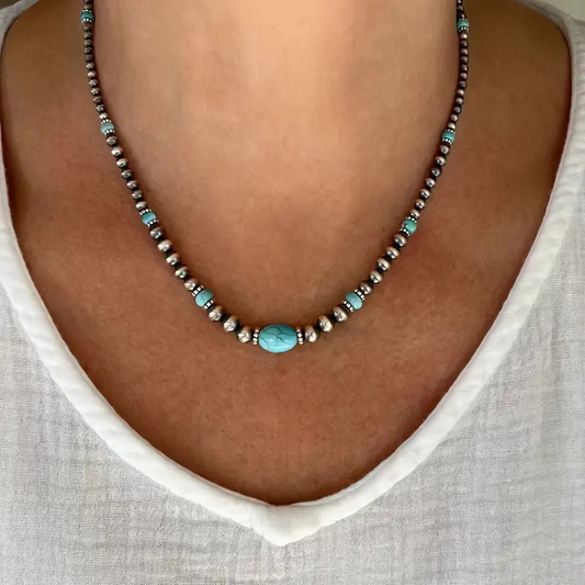 Evig Blå Halskjedesett | Sammen mot Diabetes