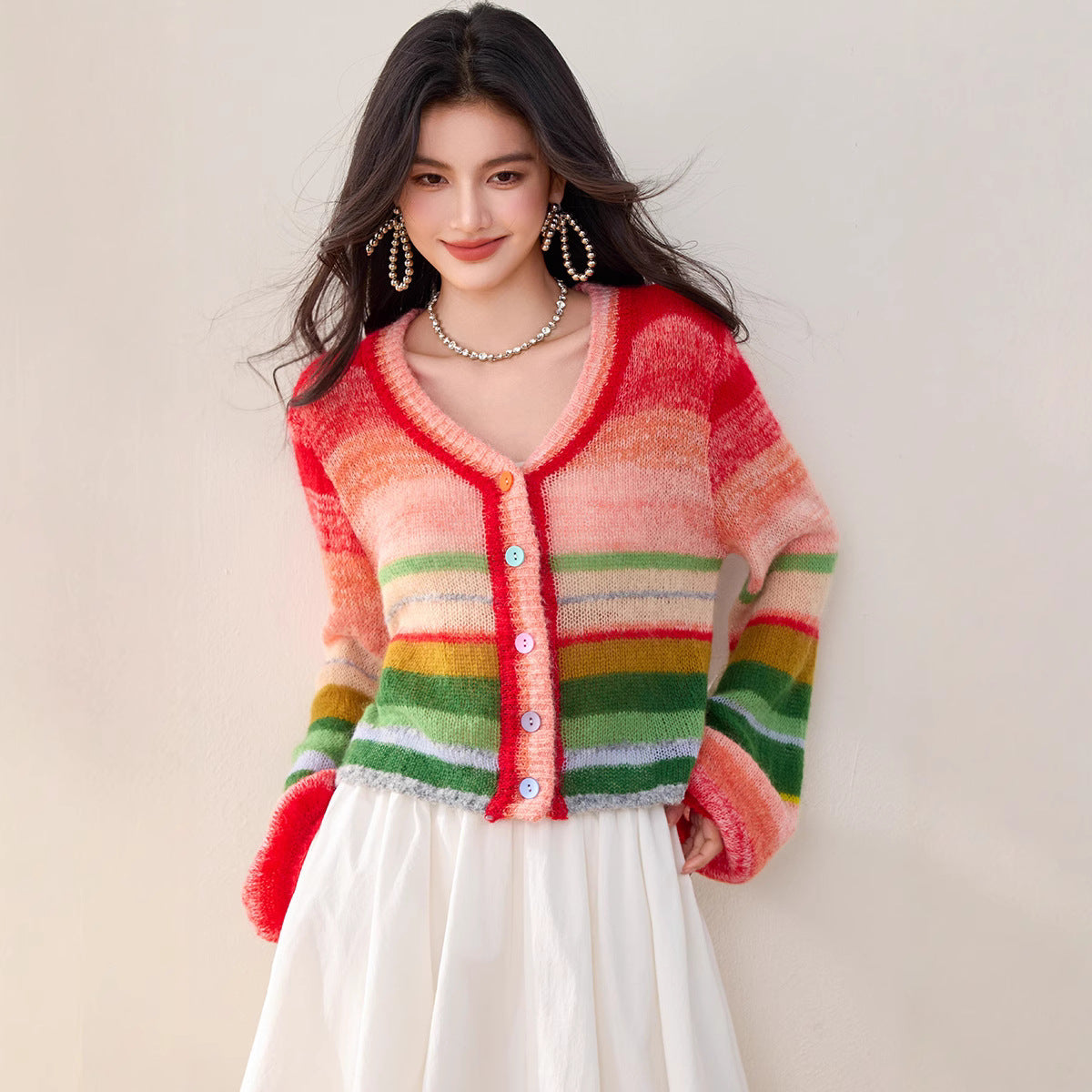 Anja™ - Koselig Vintercardigan