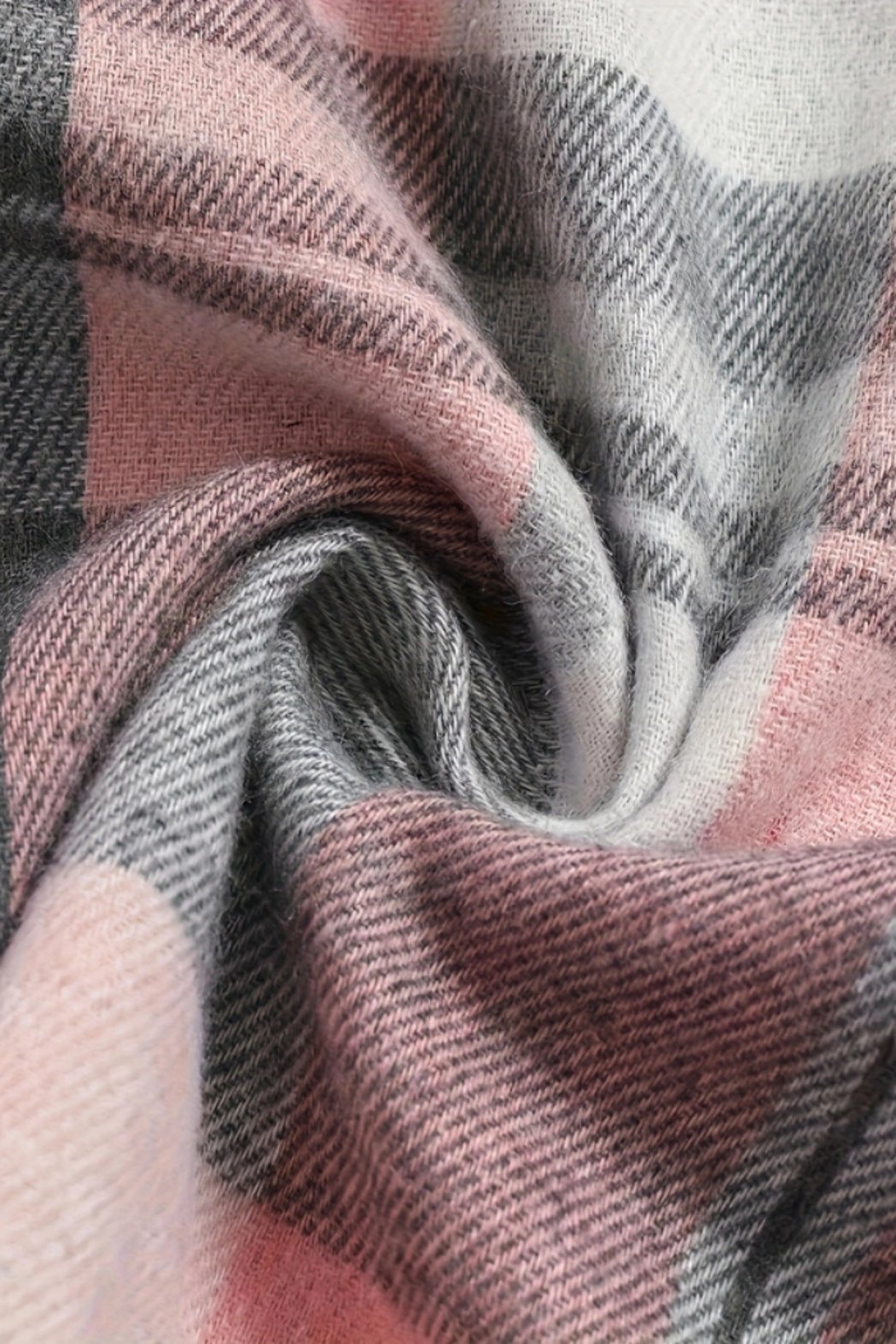 Sofia™ – Rosa Rutete Skjorte