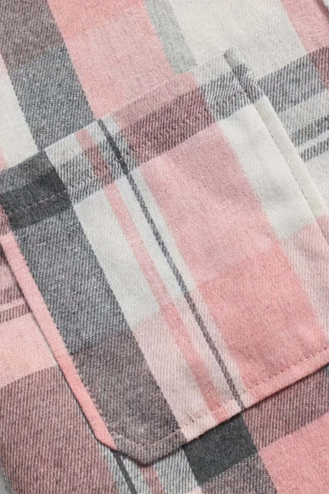 Sofia™ – Rosa Rutete Skjorte