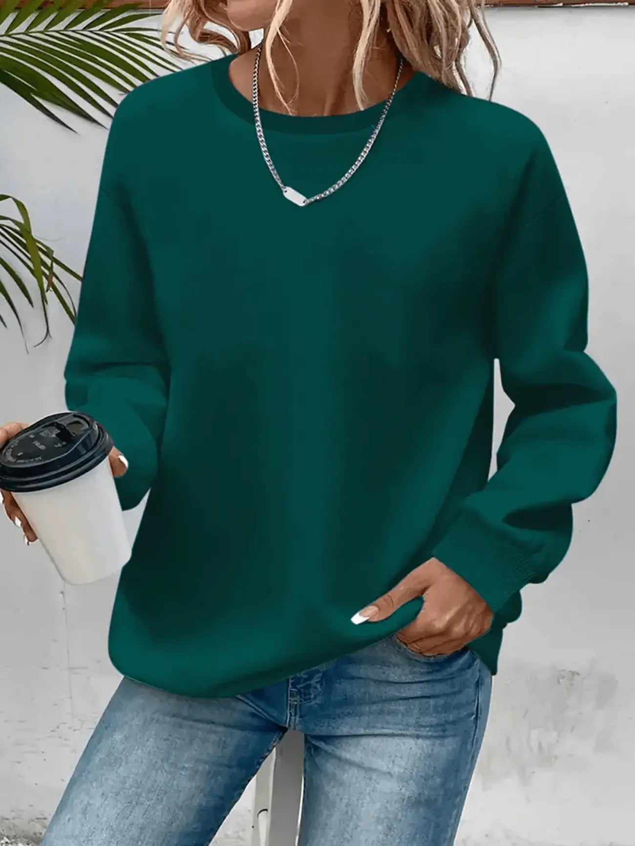 Enkel Komfort Sweatshirt | Sammen mot brystkreft