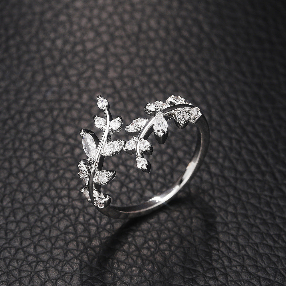 Elegant vinranke ring | Sammen mot brystkreft