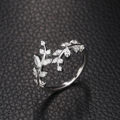 Elegant vinranke ring | Sammen mot brystkreft
