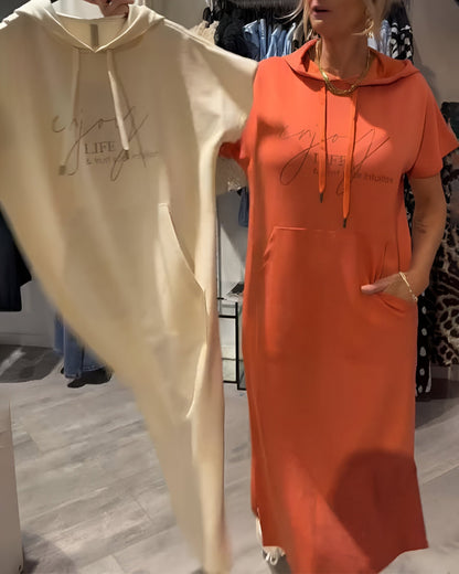 Sheeka™ – Avslappet Hettegenserkjole