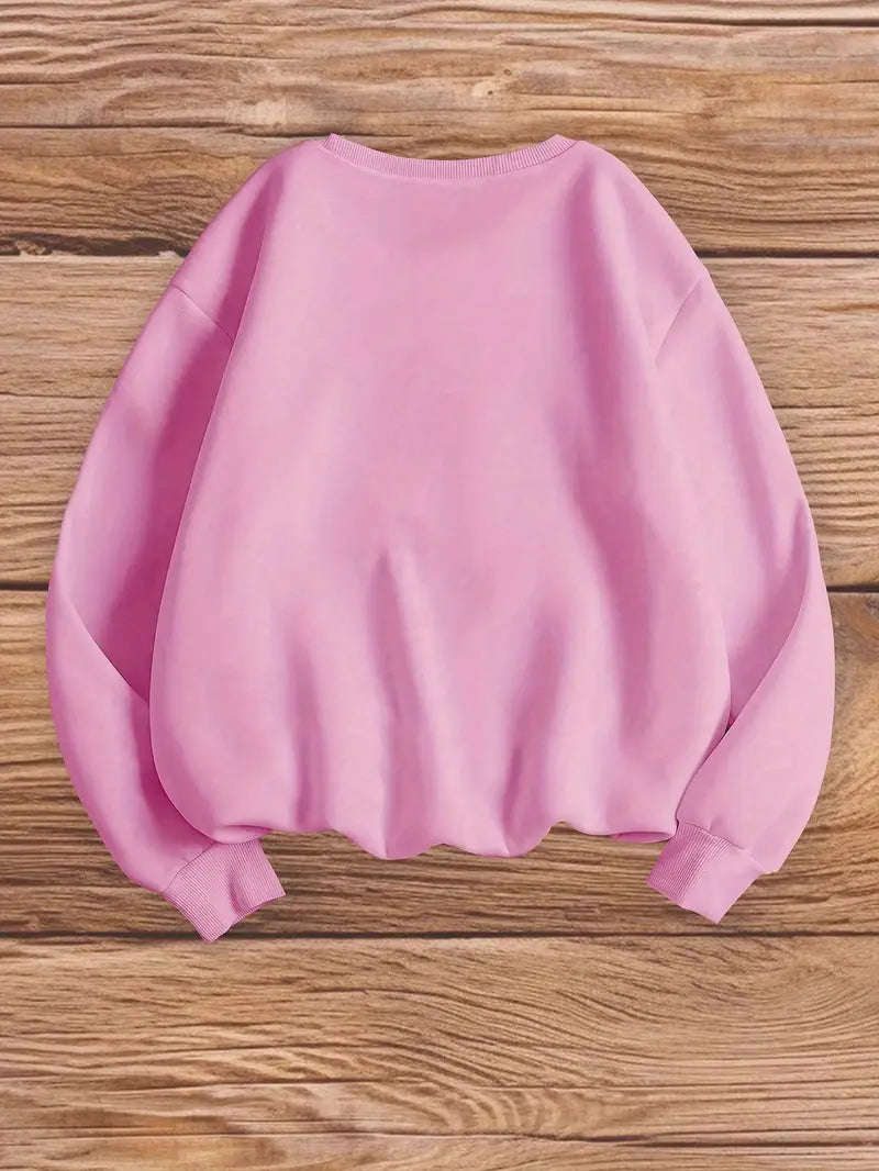 Hjertefullt Bånd Sweatshirt | Sammen mot brystkreft