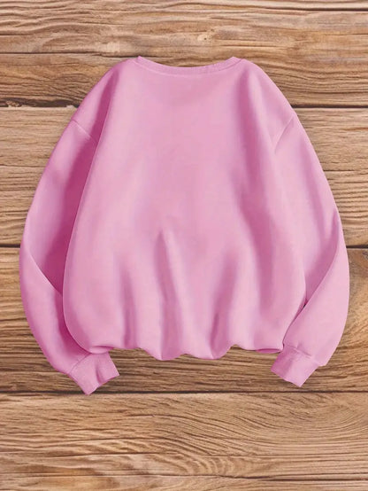 Hjertefullt Bånd Sweatshirt | Sammen mot brystkreft