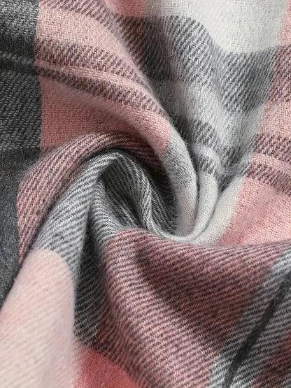 Sommerlig rutete skjorte | Sammen mot brystkreft