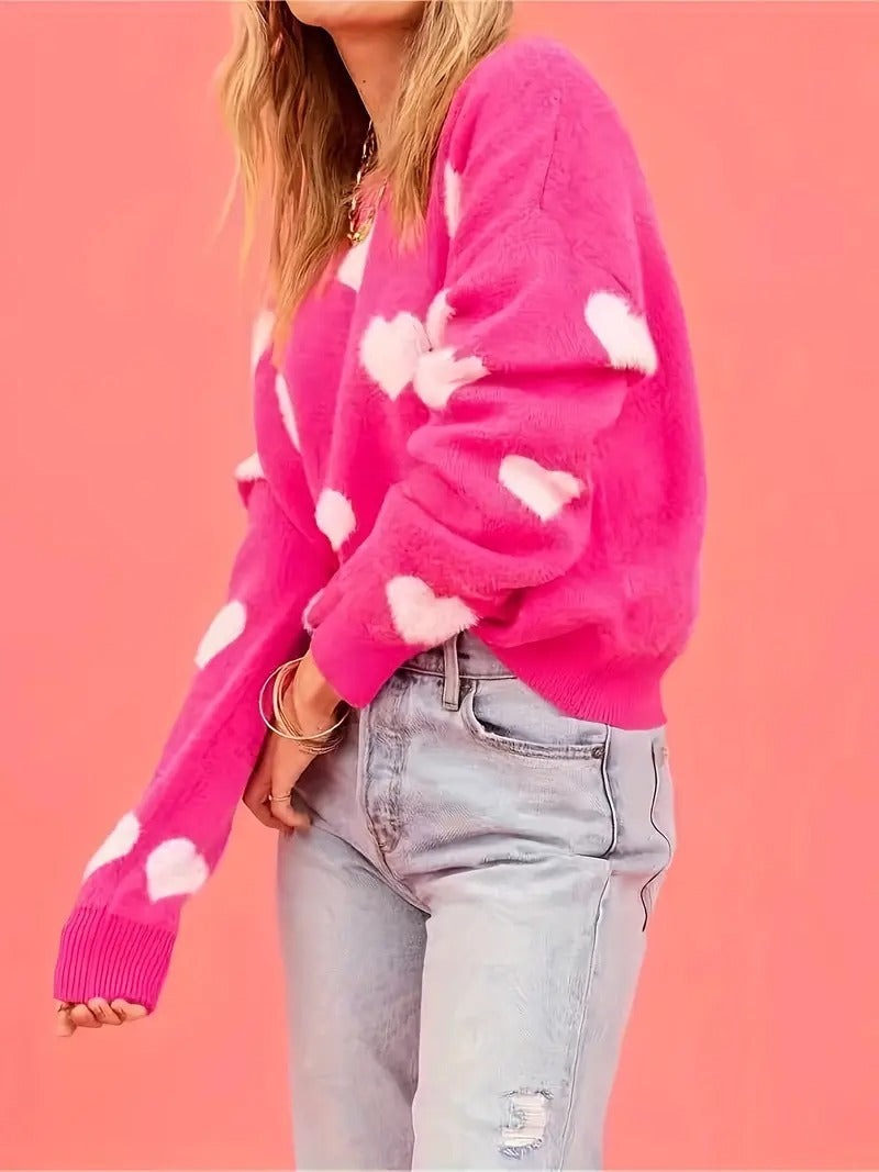 Glade Hjerter Genser | Sammen mot brystkreft